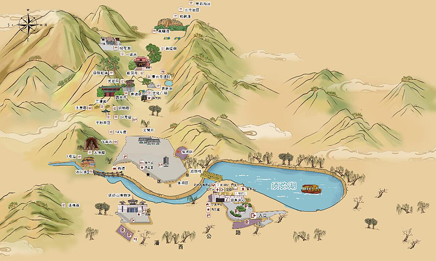 喀喇沁景区智慧导览科技与文化的碰撞